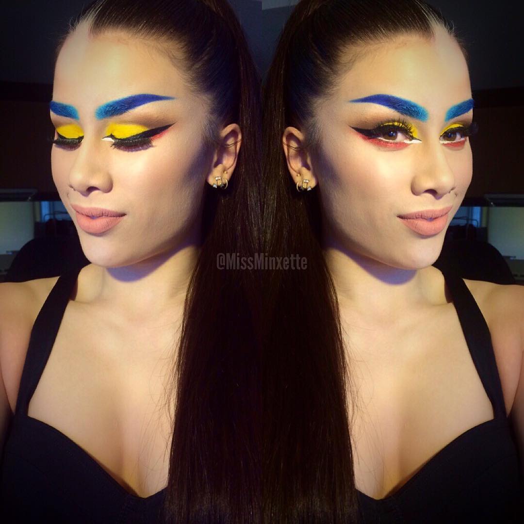 графичные стрелки, макияж 2015