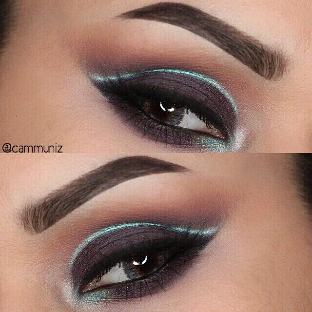 графичные стрелки, макияж 2015