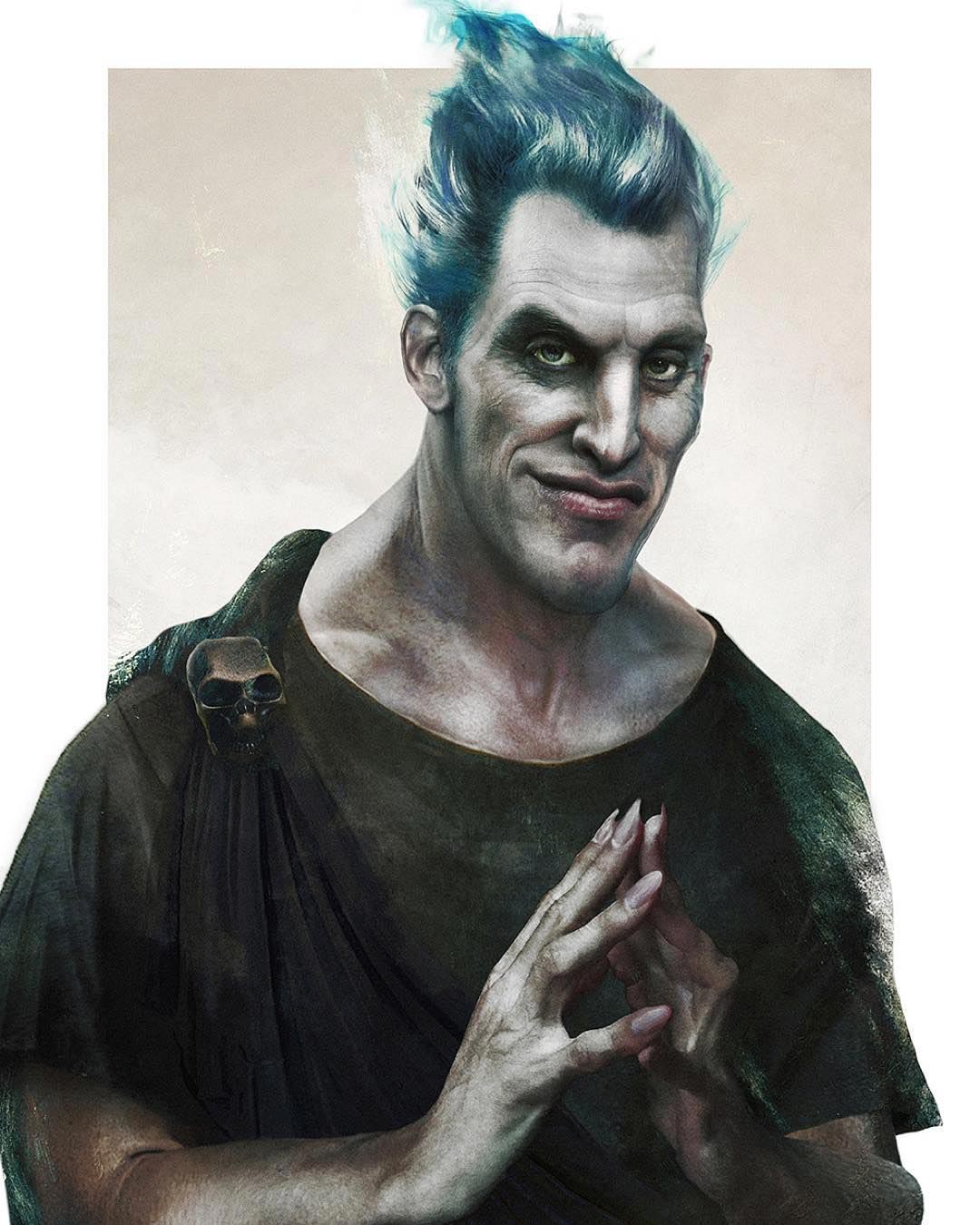 Как бы выглядели злодеи из диснеевских мультфильмов, если бы были людьми злодеи из диснеевских мультфильмов в образе людей, Джонатан Ваатайнен, Jonatan Väätäinen