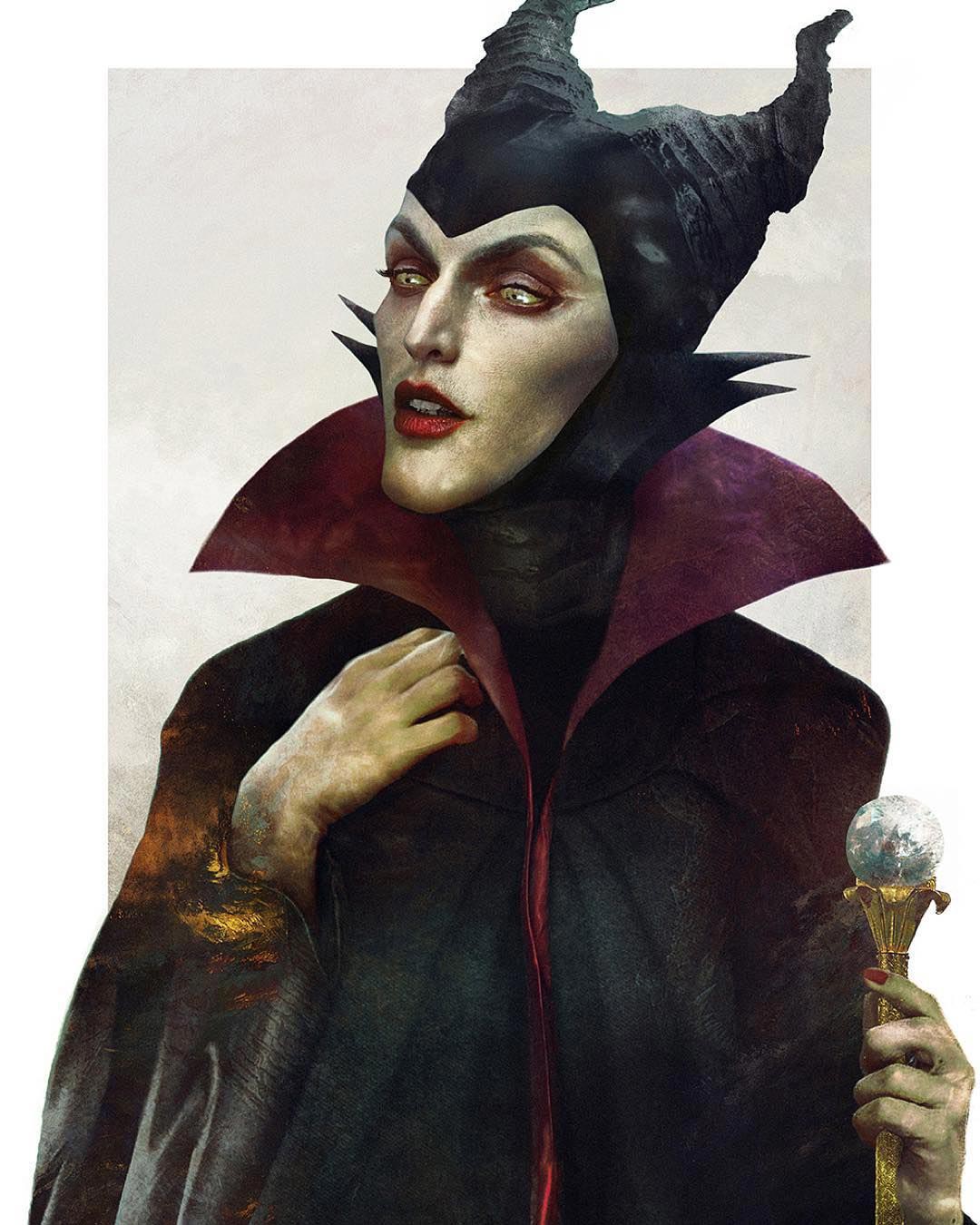 Как бы выглядели злодеи из диснеевских мультфильмов, если бы были людьми злодеи из диснеевских мультфильмов в образе людей, Джонатан Ваатайнен, Jonatan Väätäinen