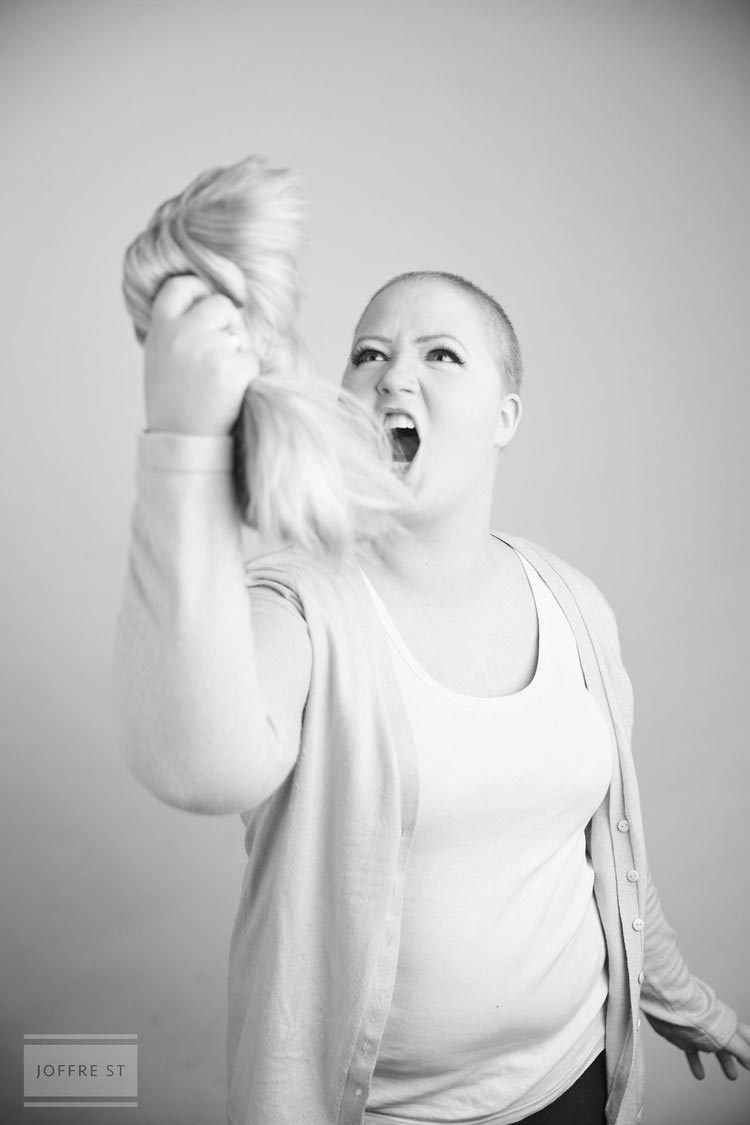 фотосессия после двойной мастэктомии и потери волос, фотосессия после двойной мастэктомии и химиотерапии, Эллисон Снэр, Allison Snare, девушка после двойной мас