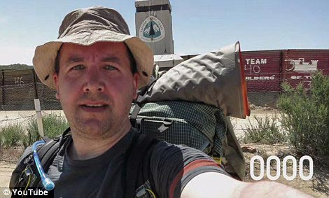 Энди Дэвидхэйзи, Andy Davidhazy, как менялось лицо путешественника, лицо путешественника во время путешествия, делал селфи через каждую милю