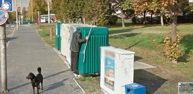 смешные сцены просмотр улиц, смешные сцены Google Street, смешные фото Google Street