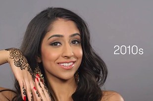 История моды: 100 лет индийской красоты за 2 минуты индийская красота за 2 минуты, сто лет индийской красоты, 100 лет индийской красоты, 100 лет красоты индийских женщин, история моды индия