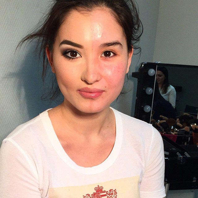 девушки до и после макияжа, преображение девушек до и после макияжа, Гоар Аветисян, до и после макияжа