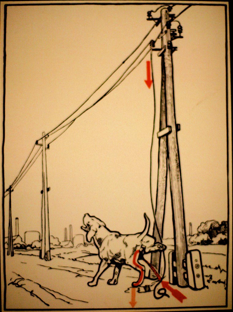 смерть от удара током, способы умереть от удара током, Elektroschutz in 132 Bildern, Стефан Еллинек, Stefan Jellinek