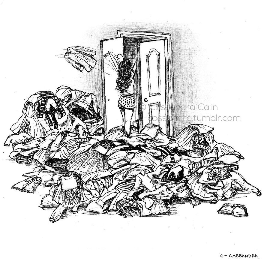 повседневные женские проблемы в комиксах, Кассандра Калин, Cassandra Calin