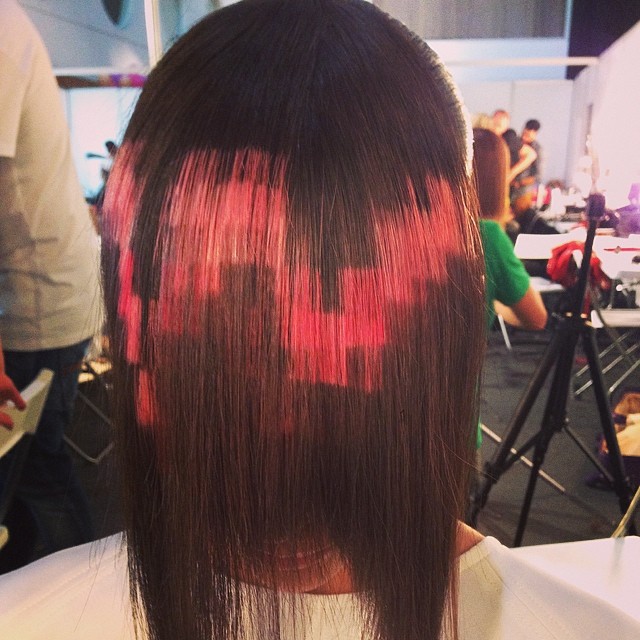 Pixelated Hair, #xpresionpixel, 8-битные волосы, пиксельные волосы
