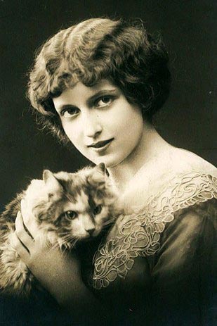 винтажные коты, коты ретро, коты викторианской эпохи