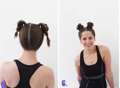 причёска за 5 минут, простые причёски, женские причёски, причёски на длинные волосы