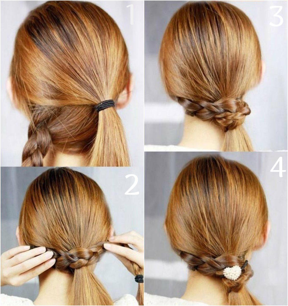 причёска за 5 минут, простые причёски, женские причёски, причёски на длинные волосы