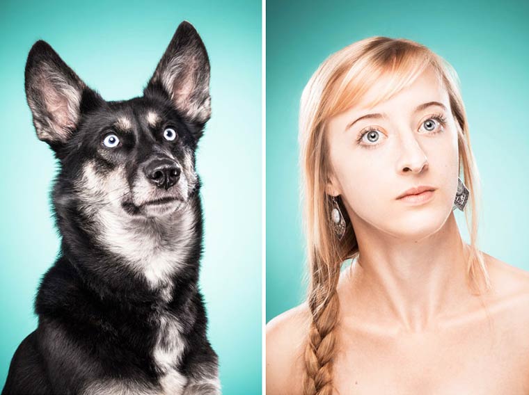 Как собаки: когда фотограф просит людей позировать как их собаки The Dog People? люди и их собаки, люди позируют как собаки, Инес Опифанти, Ines Opifanti, люди похожие на своих собак