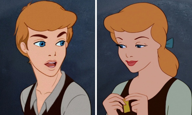 как бы выглядели диснеевские принцессы если бы были принцами, смена пола диснеевских принцесс