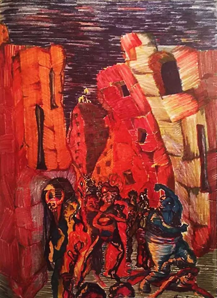 Картины Дэвида Боуи, о которых мало кто знает Картины Дэвида Боуи, Дэвид Боуи художник