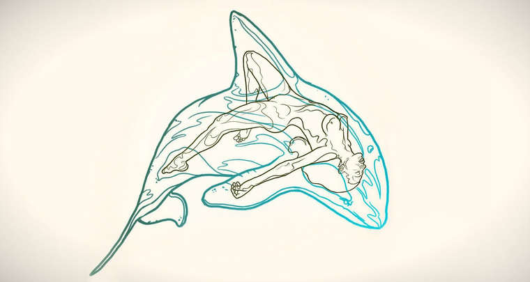 Татуировки, совмещающие женскую красоту с животной сущностью Пабло Пуентес, Pablo Puentes, женская красота животная сущность, девушки и дикие животные