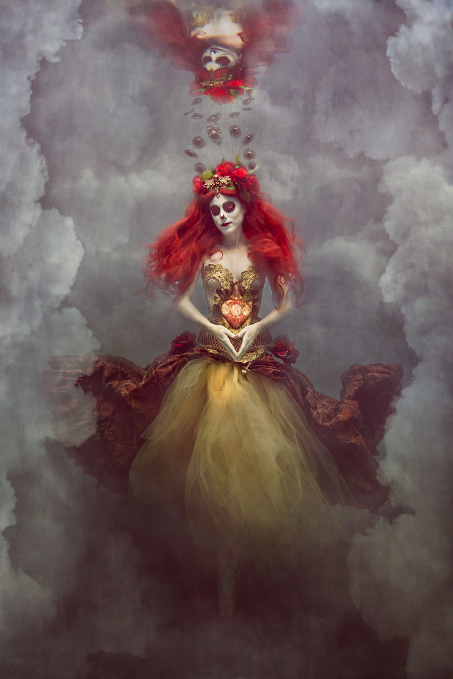 Фантастические подводные снимки, которые помогли фотографу справиться с депрессией Фантастические подводные снимки, драматичные эффектные подводные портреты,