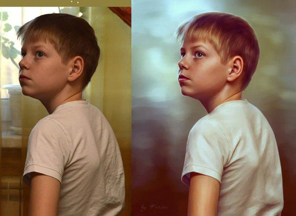 до и после фотошопа, красивый фотошоп