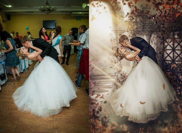 до и после фотошопа, красивый фотошоп
