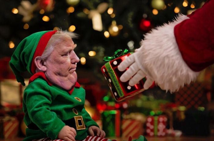 Трамп и его второй подбородок, Трамп фотожабы, двойной подбородок Трампа