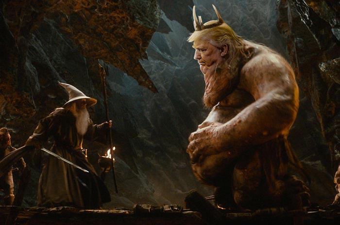 Трамп и его второй подбородок, Трамп фотожабы, двойной подбородок Трампа