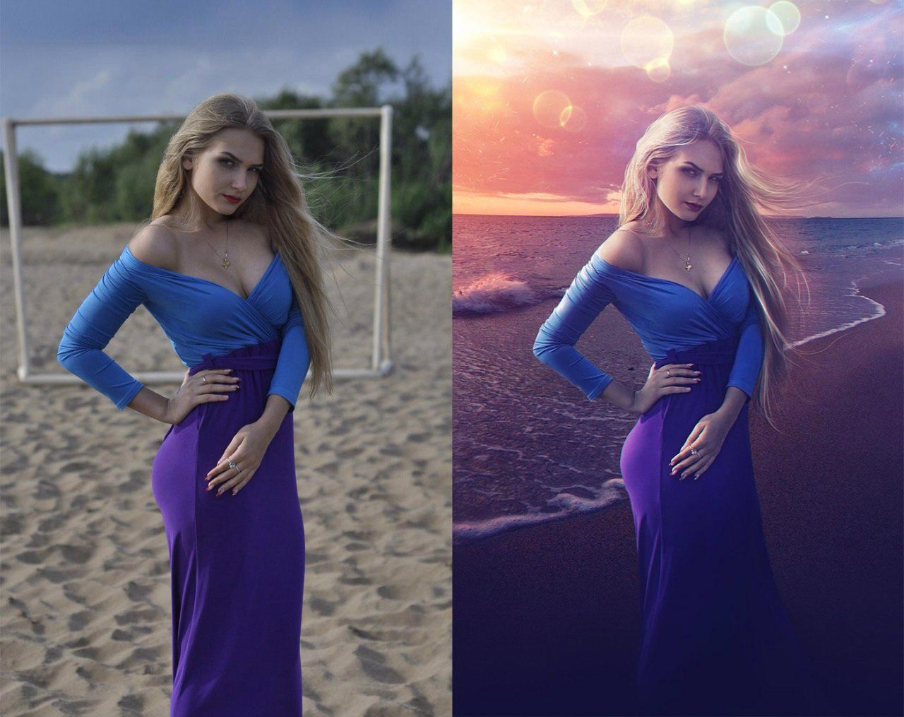до и после фотошопа, красивый фотошоп