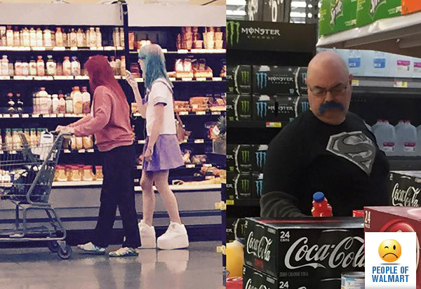 people of walmart, странные американцы, наряды посетителей американских супермаркетов