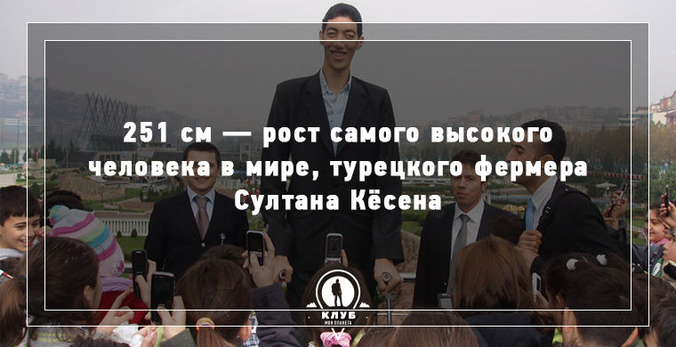 факты о людях из Книги рекордов Гинесса, 10 фактов о людях-рекордсменах