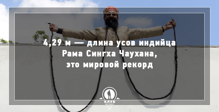 факты о людях из Книги рекордов Гинесса, 10 фактов о людях-рекордсменах