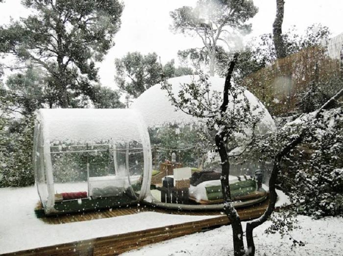 надувная палатка, прозрачная палатка, bubble tent, палатка bubble tent