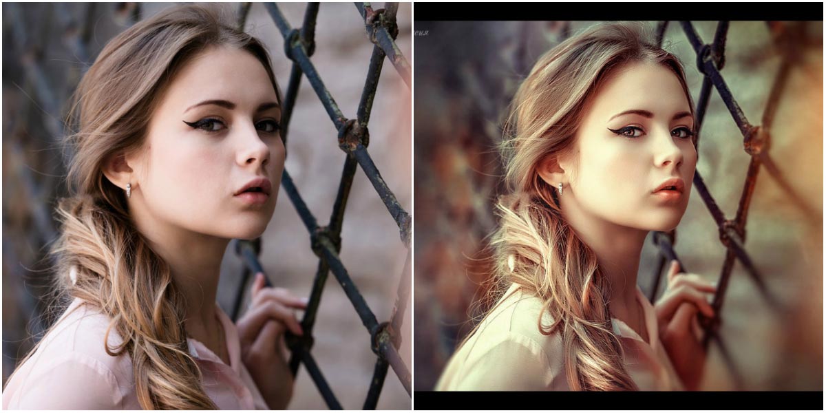 до и после фотошопа, красивый фотошоп