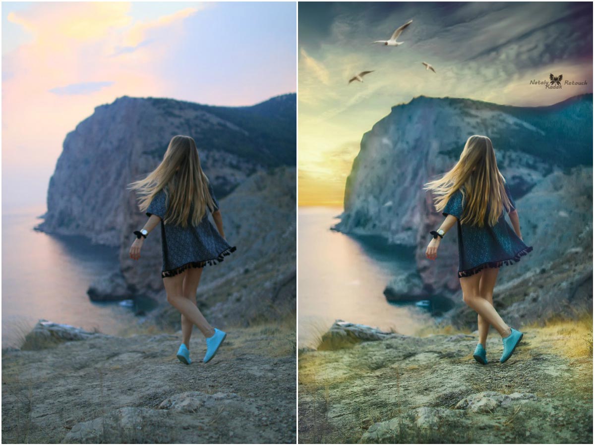 до и после фотошопа, красивый фотошоп