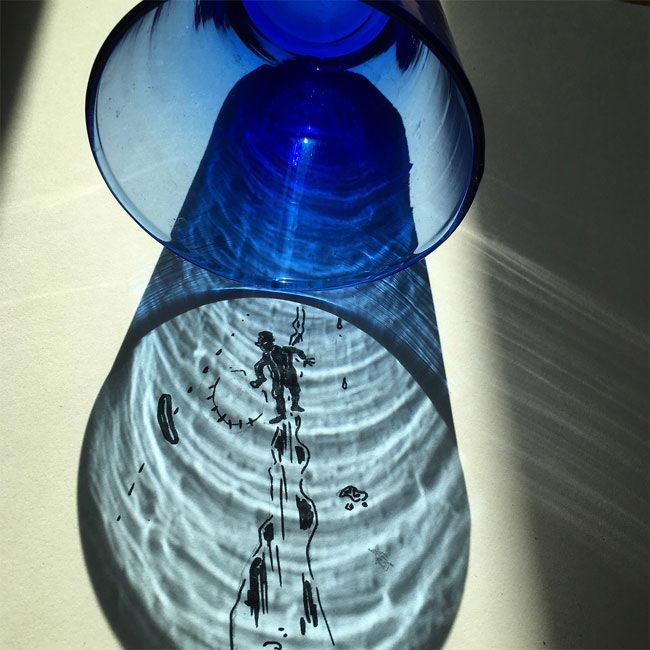 Тенелогия, Shadowology, Винсент Баль, Vincent Bal, забавные рисунки на тенях предметов