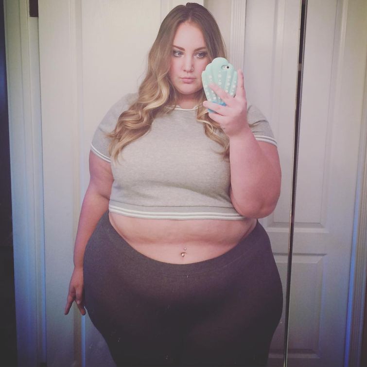 Кортни Мина, Courtney Mina, блоггер размера плюс, толстая женщина