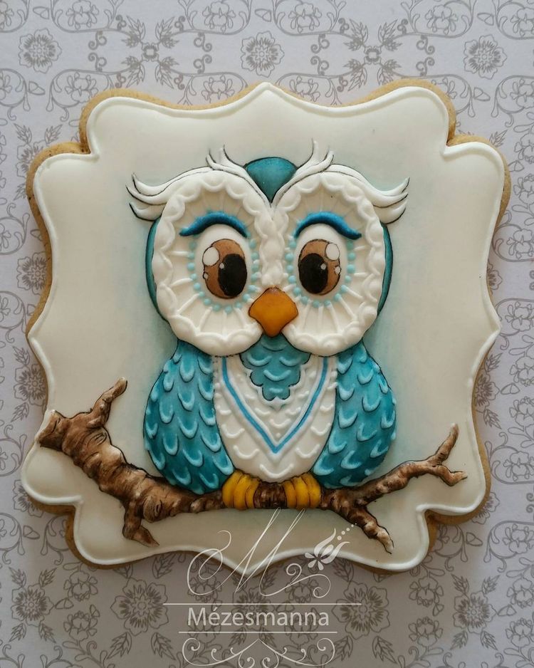 Кондитер превращает печенье в вышивки, Mézesmanna, Юдит Цинкни Пур, Judit Czinkné Poór