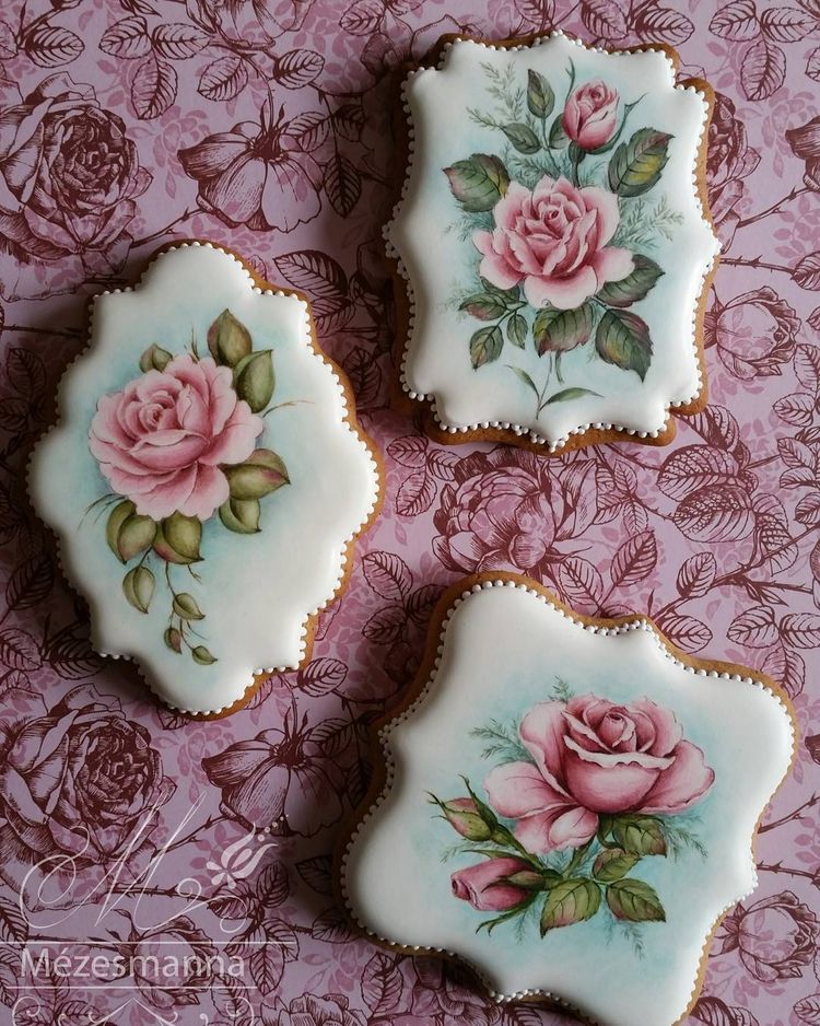 Кондитер превращает печенье в вышивки, Mézesmanna, Юдит Цинкни Пур, Judit Czinkné Poór