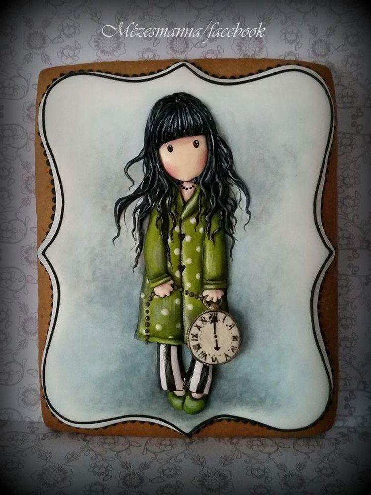 Кондитер превращает печенье в вышивки, Mézesmanna, Юдит Цинкни Пур, Judit Czinkné Poór