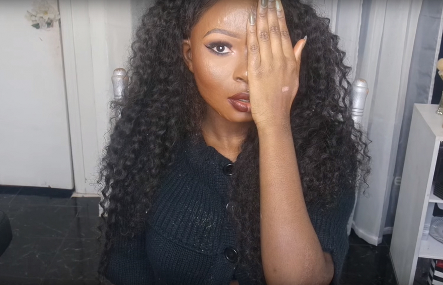 Девушка с ожогами стала визажистом, Шалом Нчом, Shalom Nchom