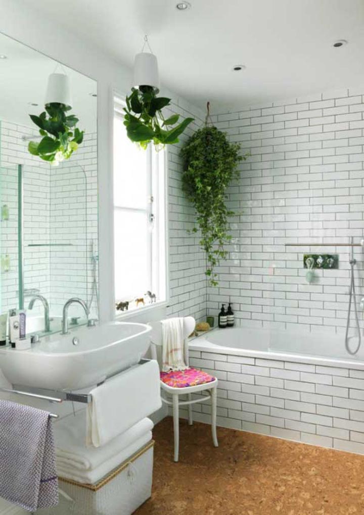 21 простая идея украсить и преобразить вашу ванную комнату