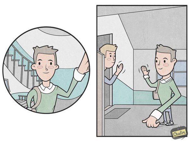 19 жизненных и саркастичных иллюстраций от российского художника жизненные иллюстрации, Антон Гудим, Gudim