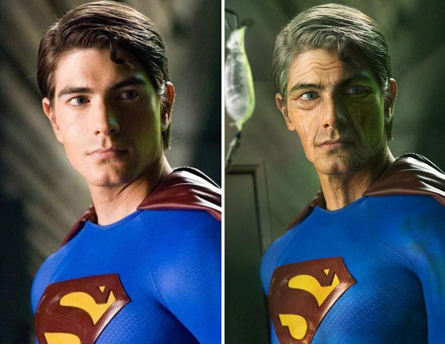  как знаменитости будут выглядеть в старости, голливудские знаменитости в старости фотошоп