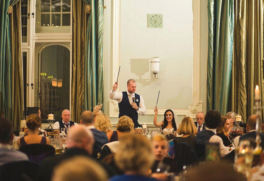 свадьба в стиле Гарри Поттера, свадьба в тематике Гарри Поттера