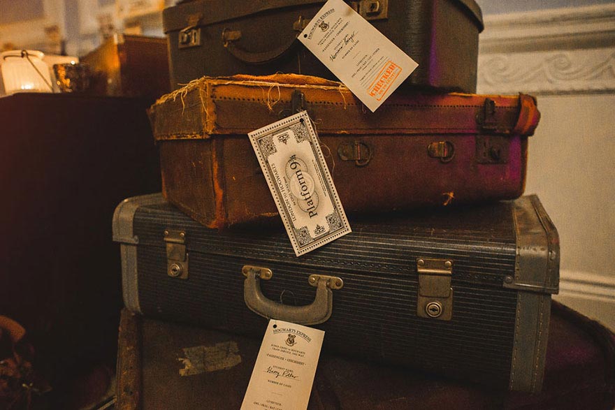 свадьба в стиле Гарри Поттера, свадьба в тематике Гарри Поттера