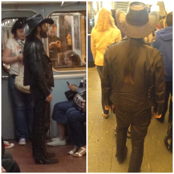 мода петербургского метро, мода метро, модники в транспорте, странные пассажиры метро 