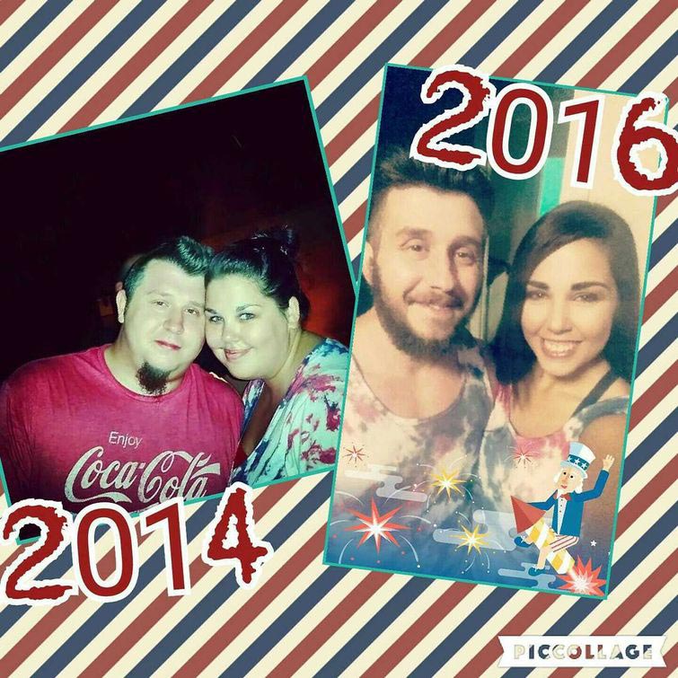 похудела на 70 кг, до и после похудения