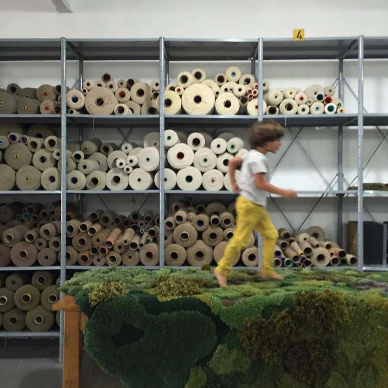 Александра Кехайоглу, Alexandra Kehayoglou, ландшафтные ковры, ковры в виде садов