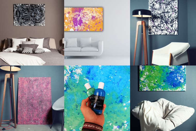 набор для любви на холсте, заниматься на холсте повесить на стену