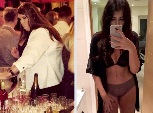 женщина похудела в половину веса, похудела в половину, похудение до и после