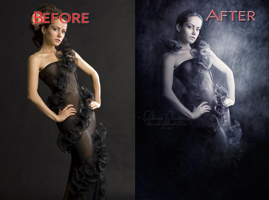 Мастера иллюзии или 19 обработанных фотографий, открывающих глаза на новый мир до и после фотошопа, красивый фотошоп