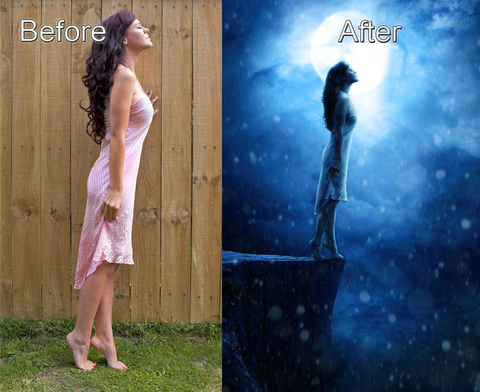 Мастера иллюзии или 19 обработанных фотографий, открывающих глаза на новый мир до и после фотошопа, красивый фотошоп