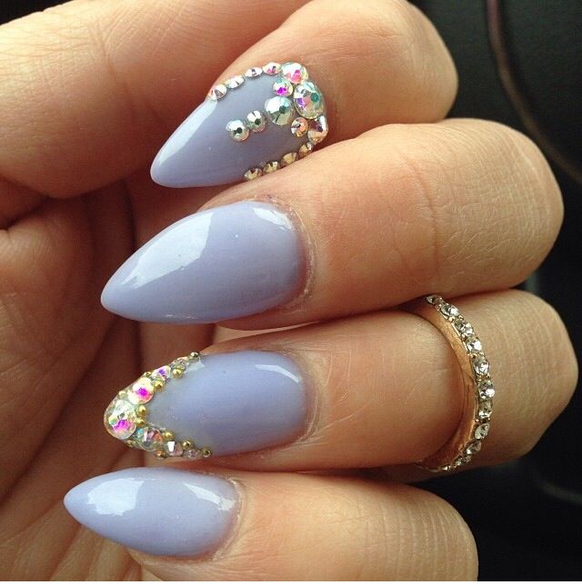 Как кристаллы — длинные ногти заострённой формы становятся новым модным трендом в интернете ногти в форме кристаллов, ногти как кристаллы, edge nails